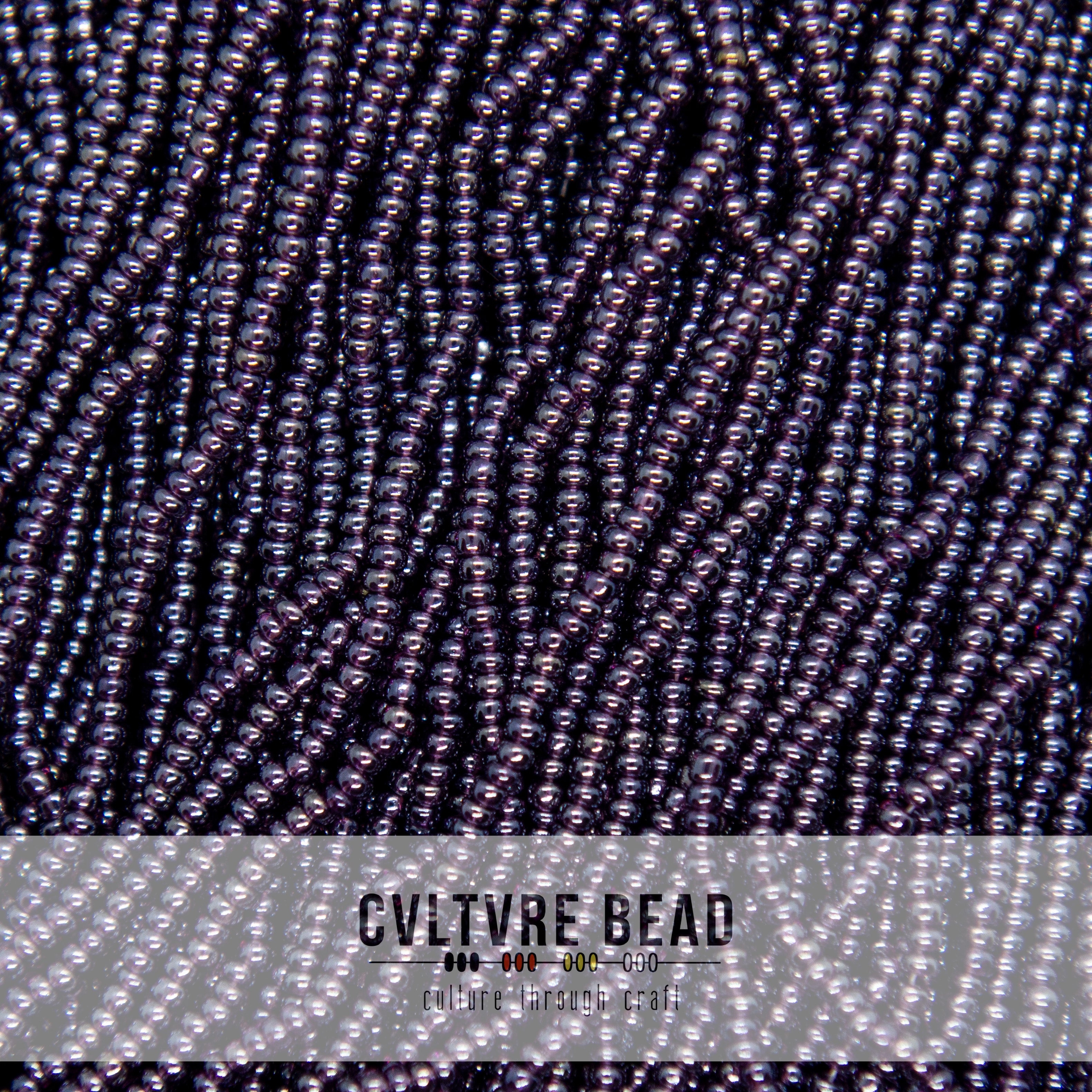 Czech Seed Bead 11/0 Amethyst Transparent Luster - 1 Hank